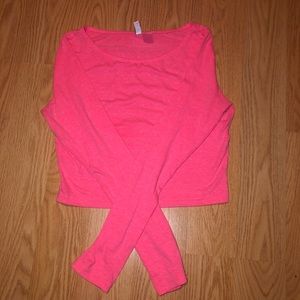 Pink Crop Top